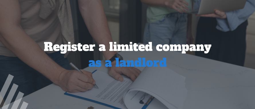 Register a limited company as a landlord